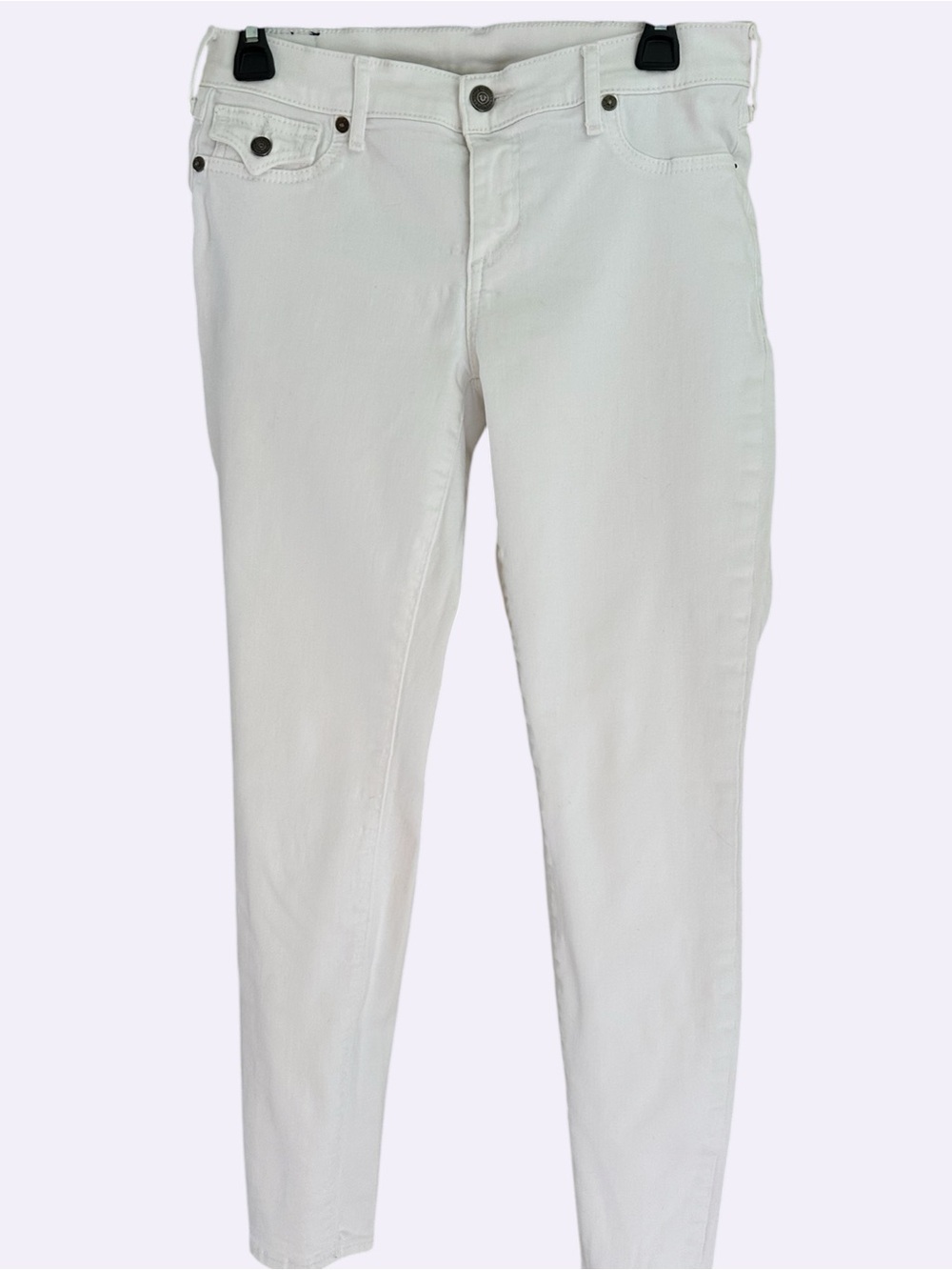 True Religion White Skinny Jeans
